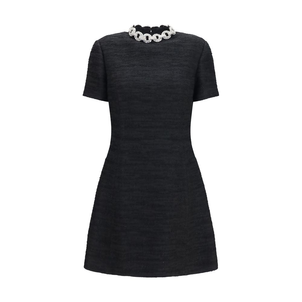 Embroidered Midi Dress