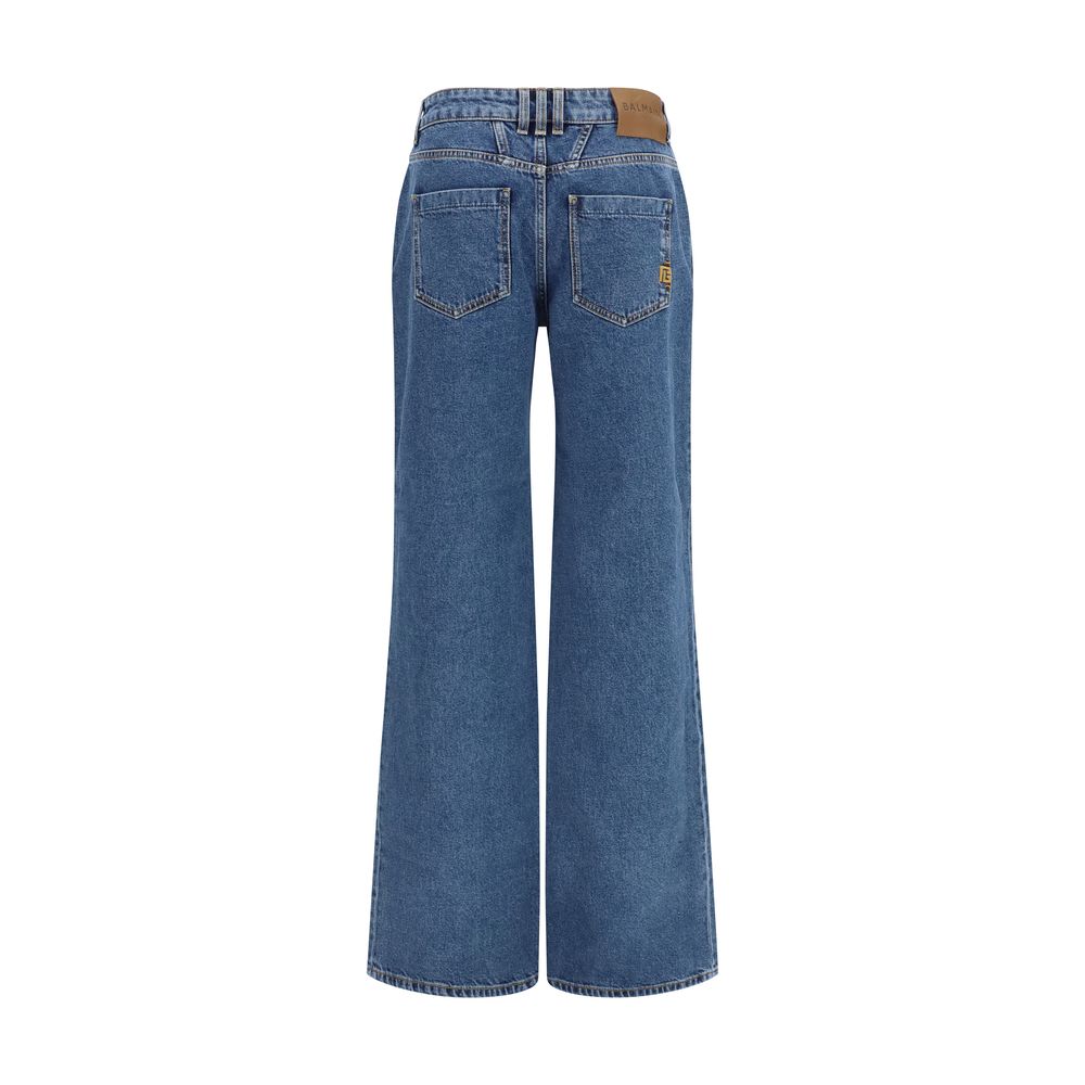 Straight Wide-Leg Jeans