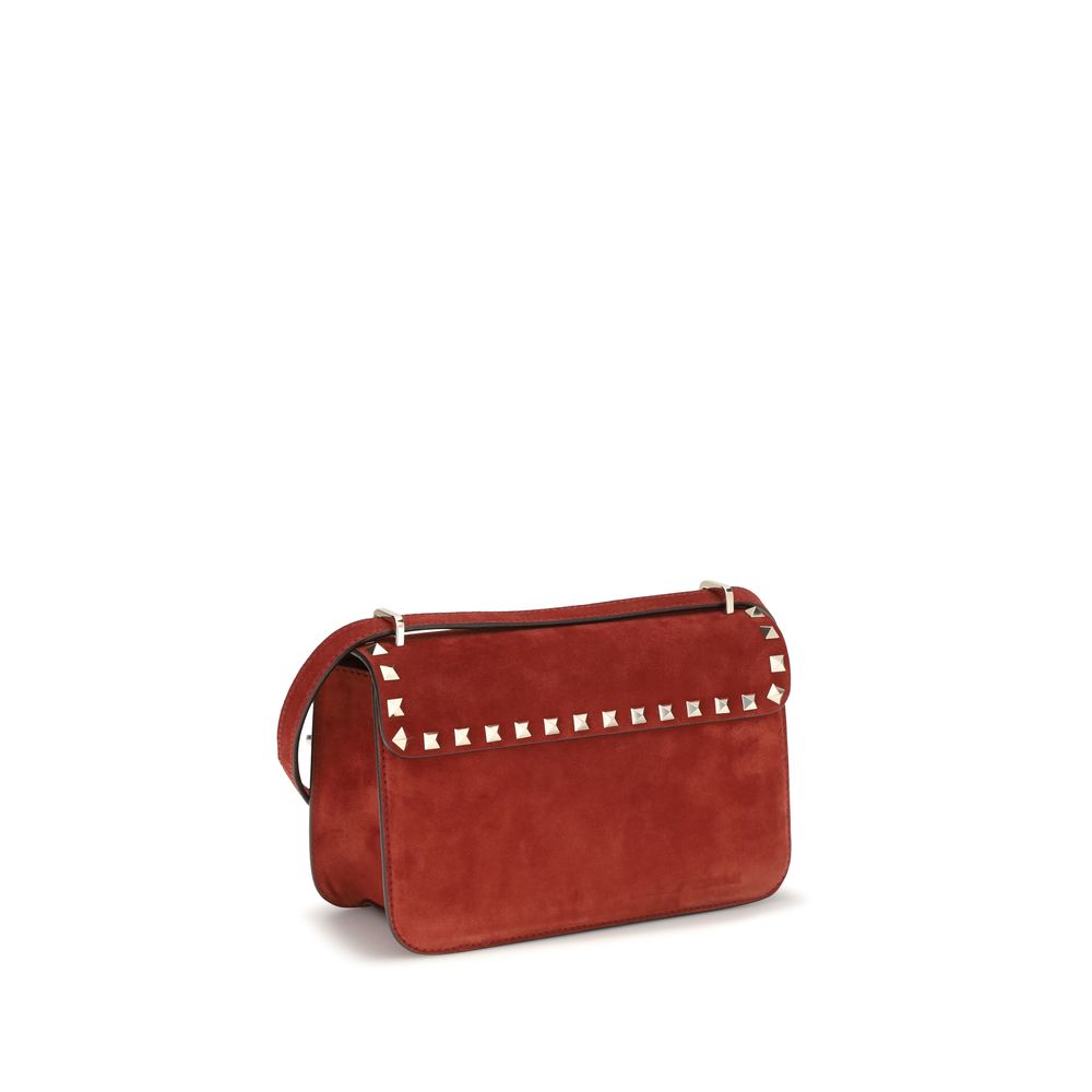 Rockstud Mini Suede Shoulder Bag