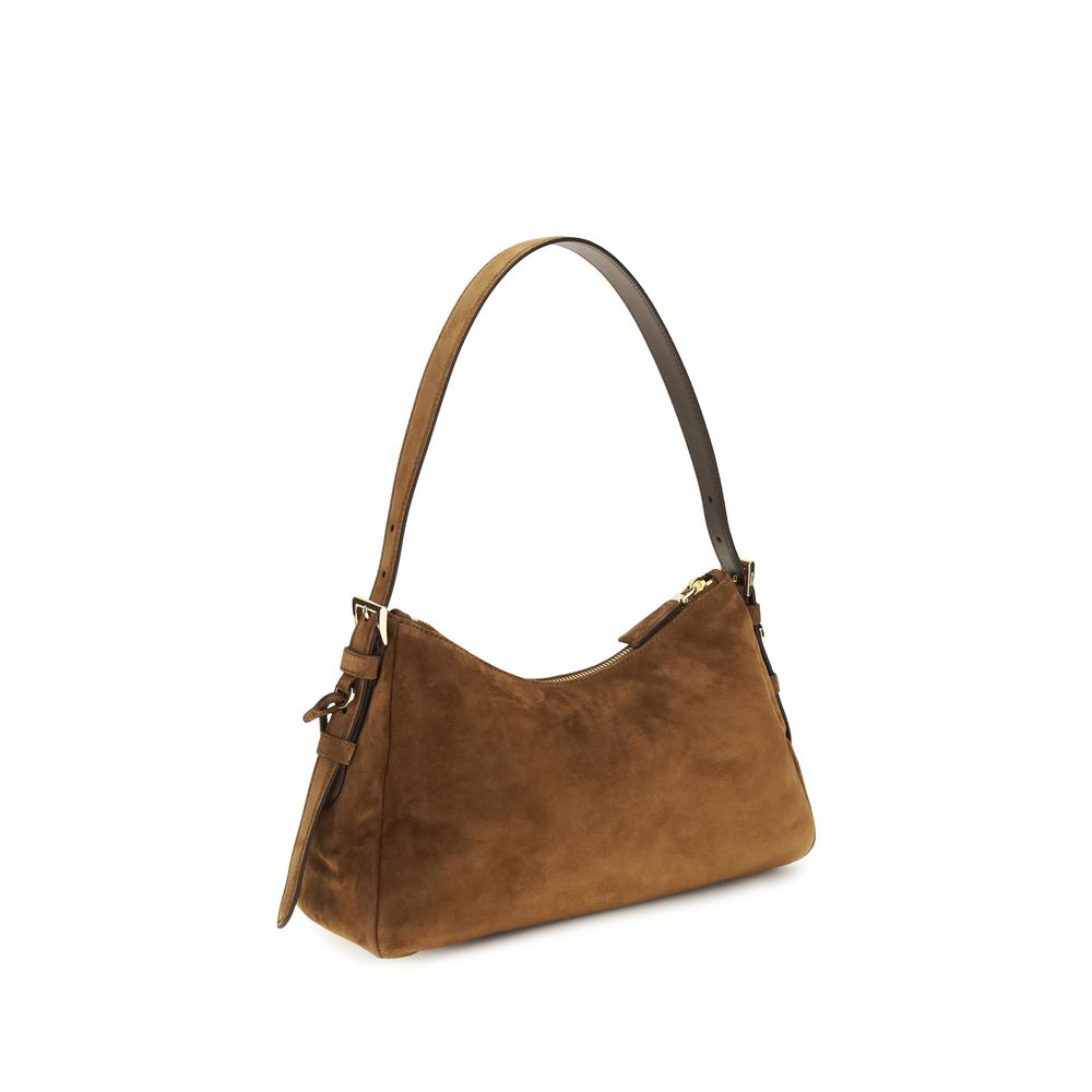 Aimée Suede Shoulder Bag