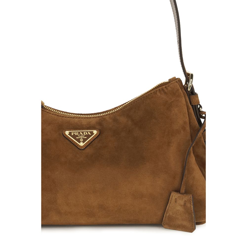 Aimée Suede Shoulder Bag