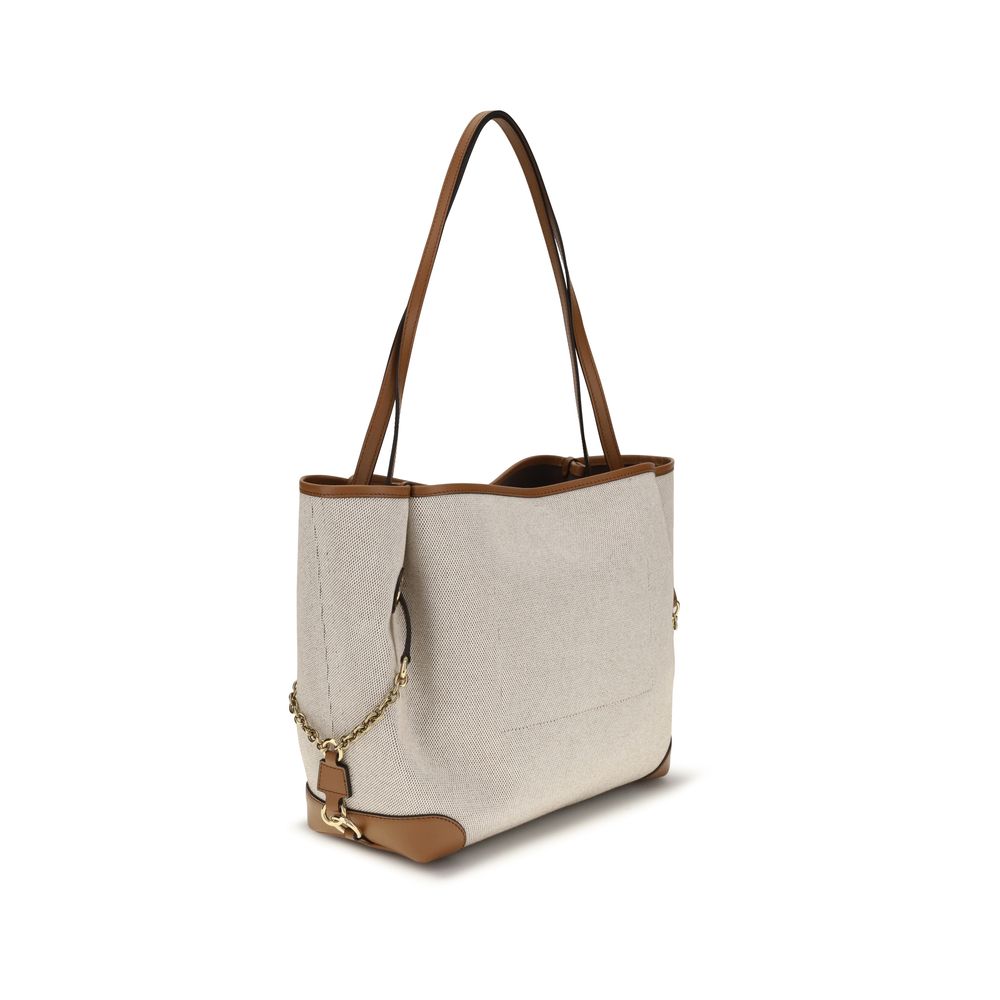 Clover Tote Bag In Canvas