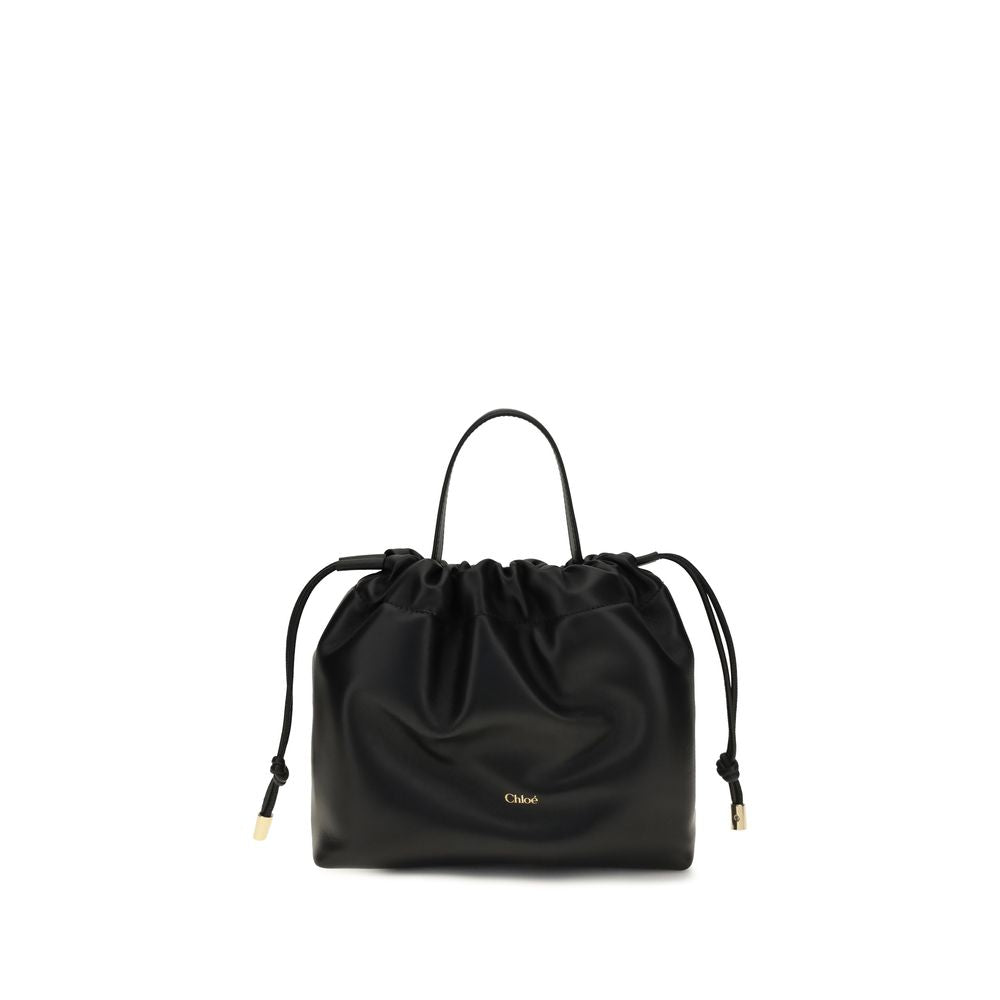 Icons Leather Chain Shoulder Bag
