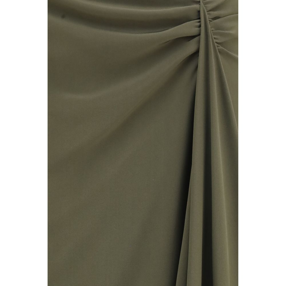 Draped Long Skirt