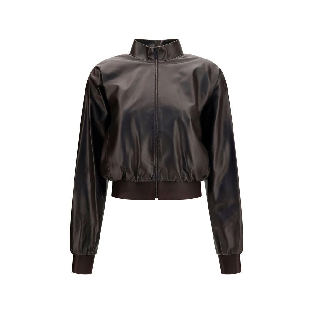 Soft Nappa Bomber Jacket