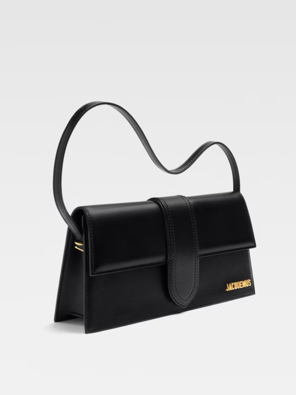 Black leather Le Bambino Crossbody Bag