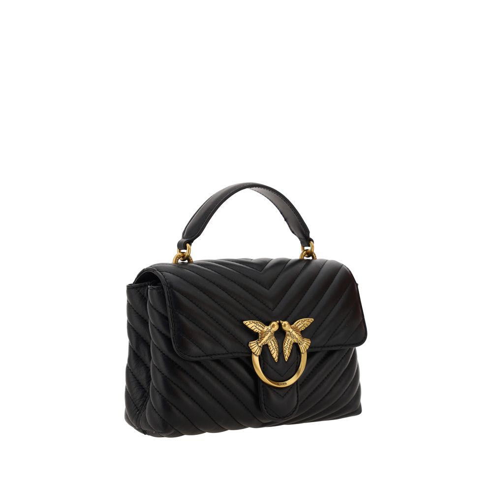 Black Calf Leather Bos Taurus Handbag
