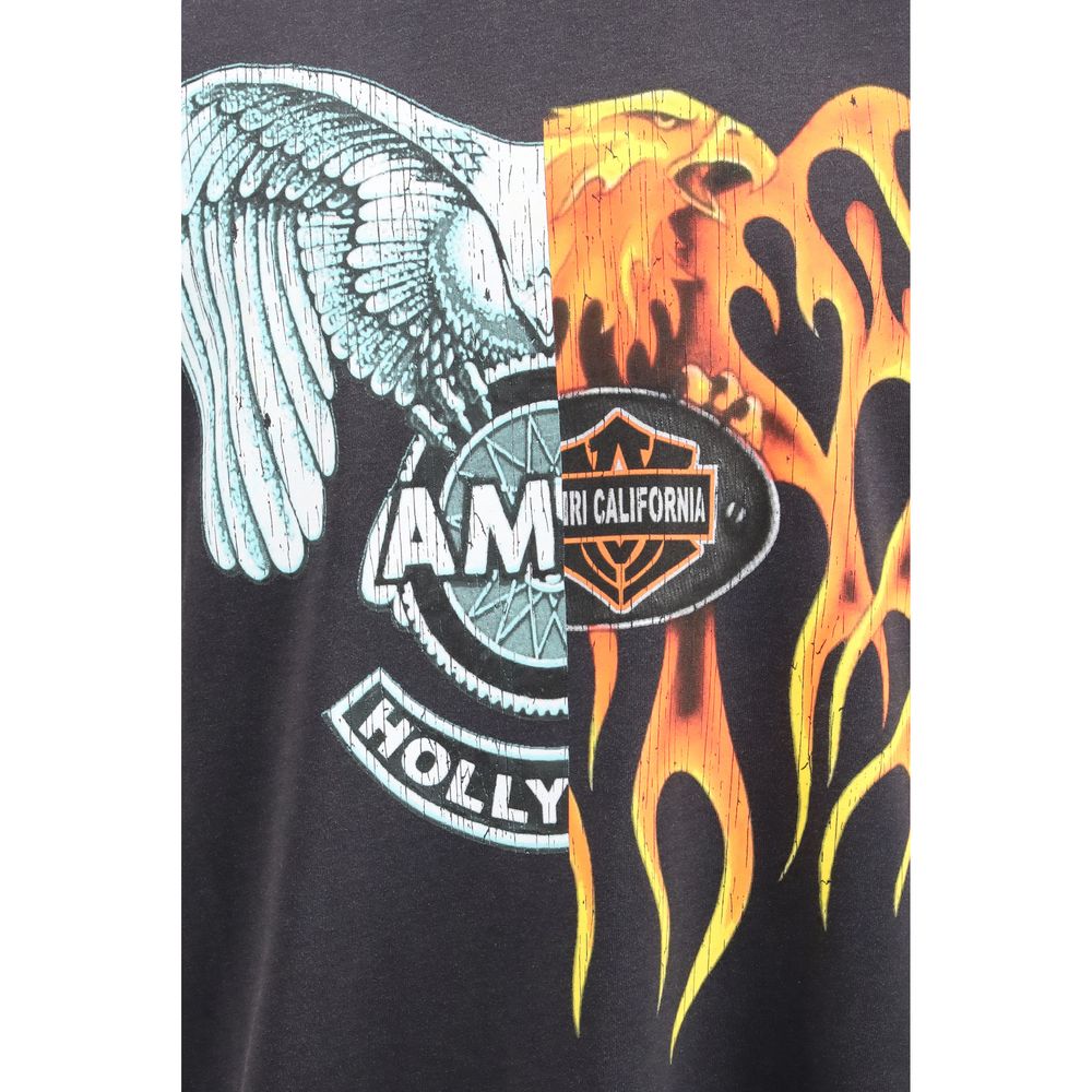 Black Cotton T-Shirt