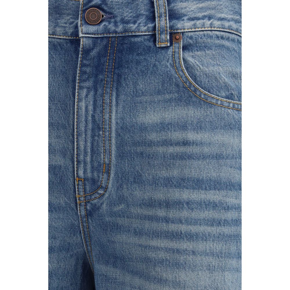 High-Rise Wide-Leg Jeans