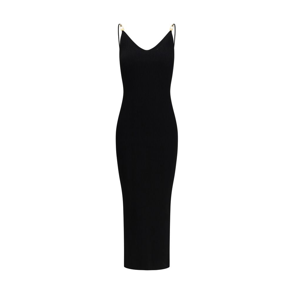 Safety Pin Slip Midi Dress