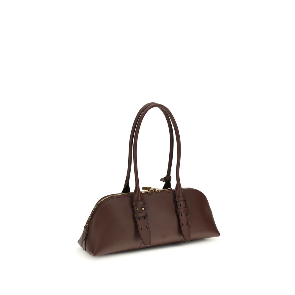 Large Bowling Baguette Shoulder Bag