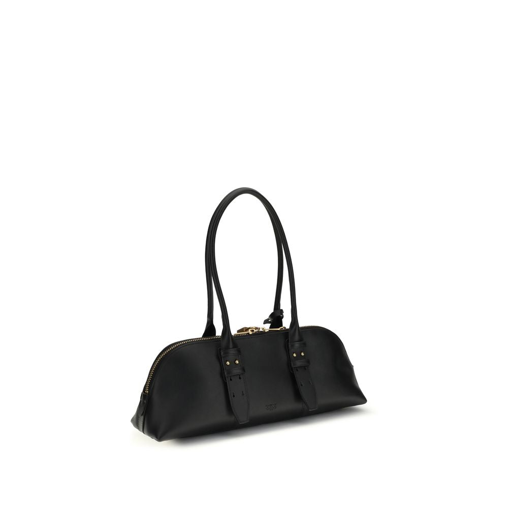 Large Bowling Baguette Shoulder Bag