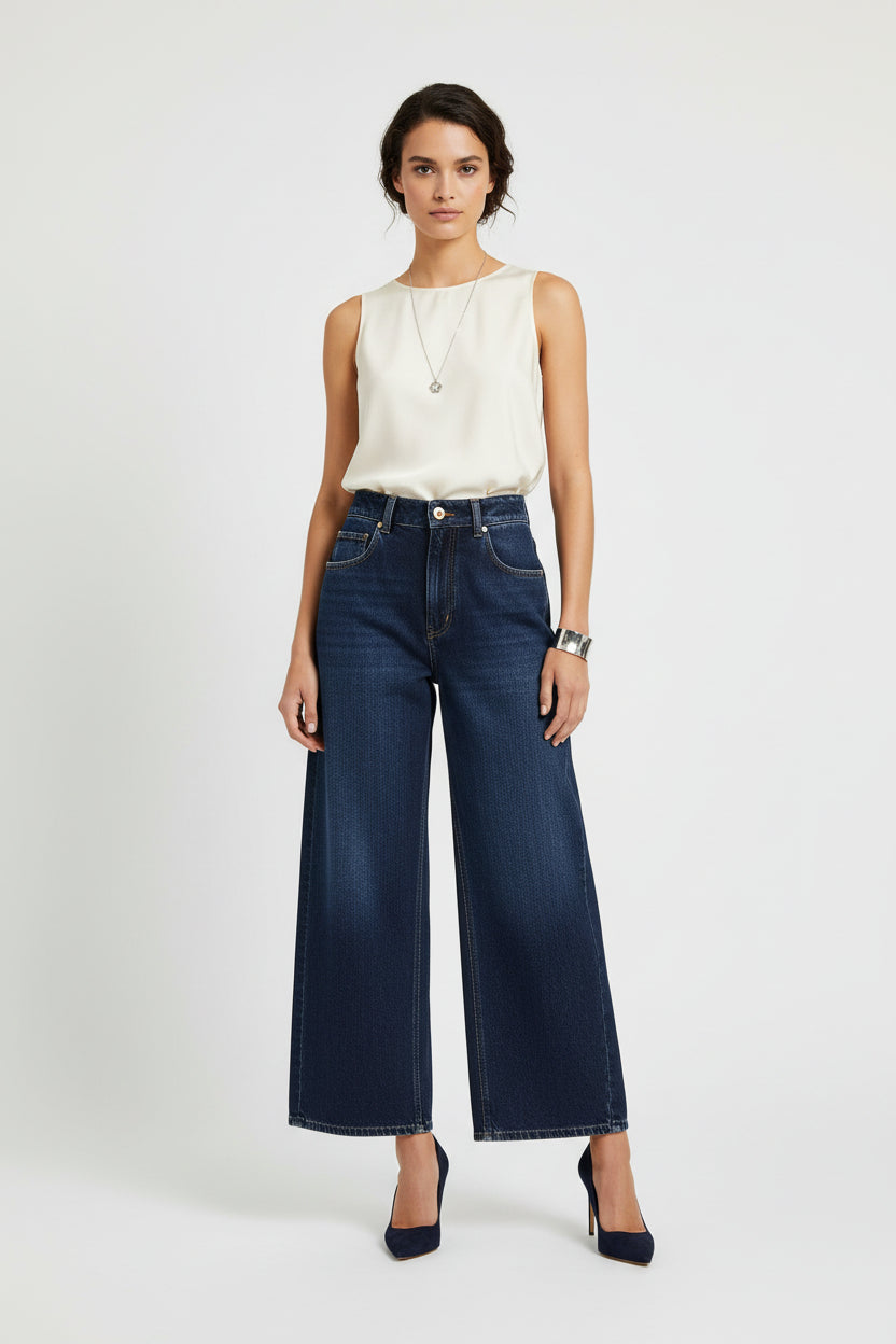 Barrel-Leg Jeans