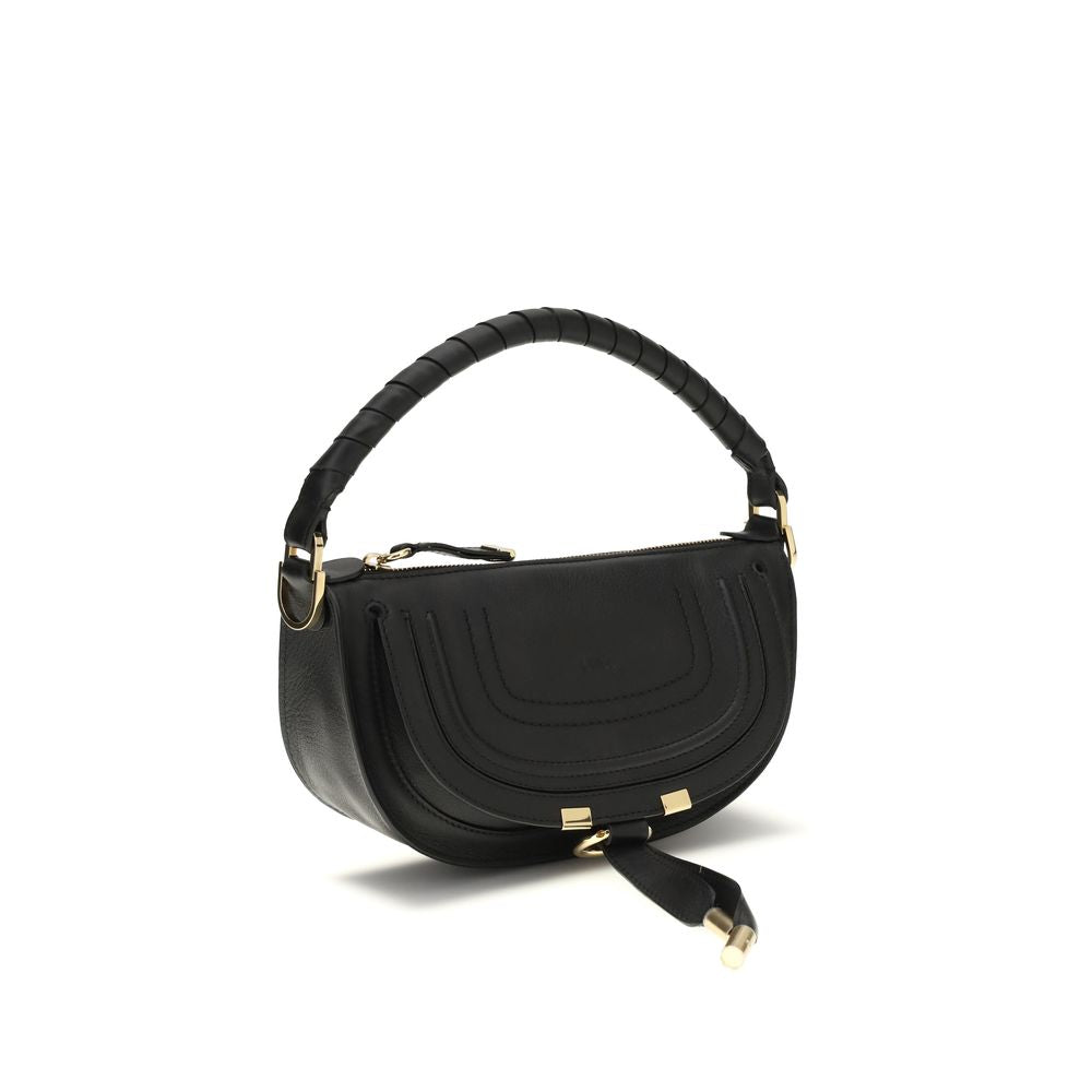 Black Calf Leather Bos Taurus Shoulder Bag