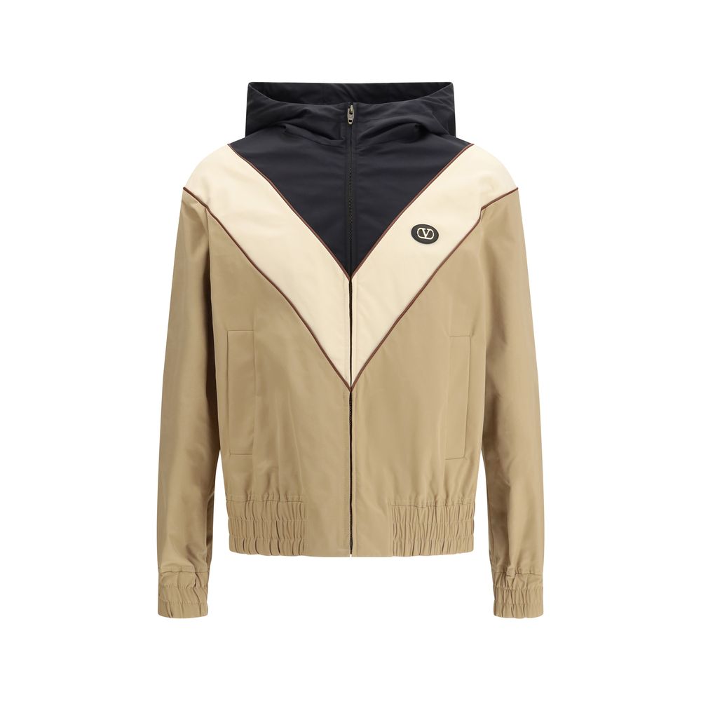 Multicolor Polyester Shell Jacket