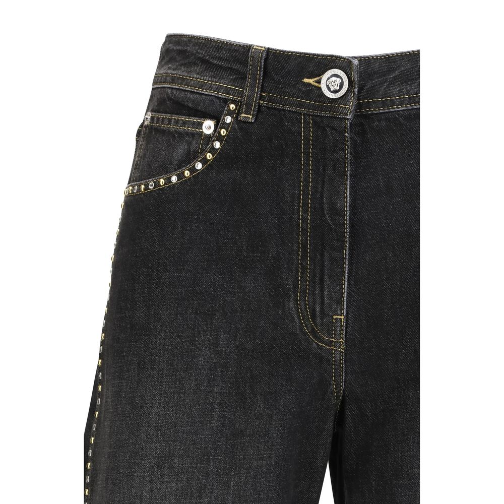 Straight Jeans With Studs