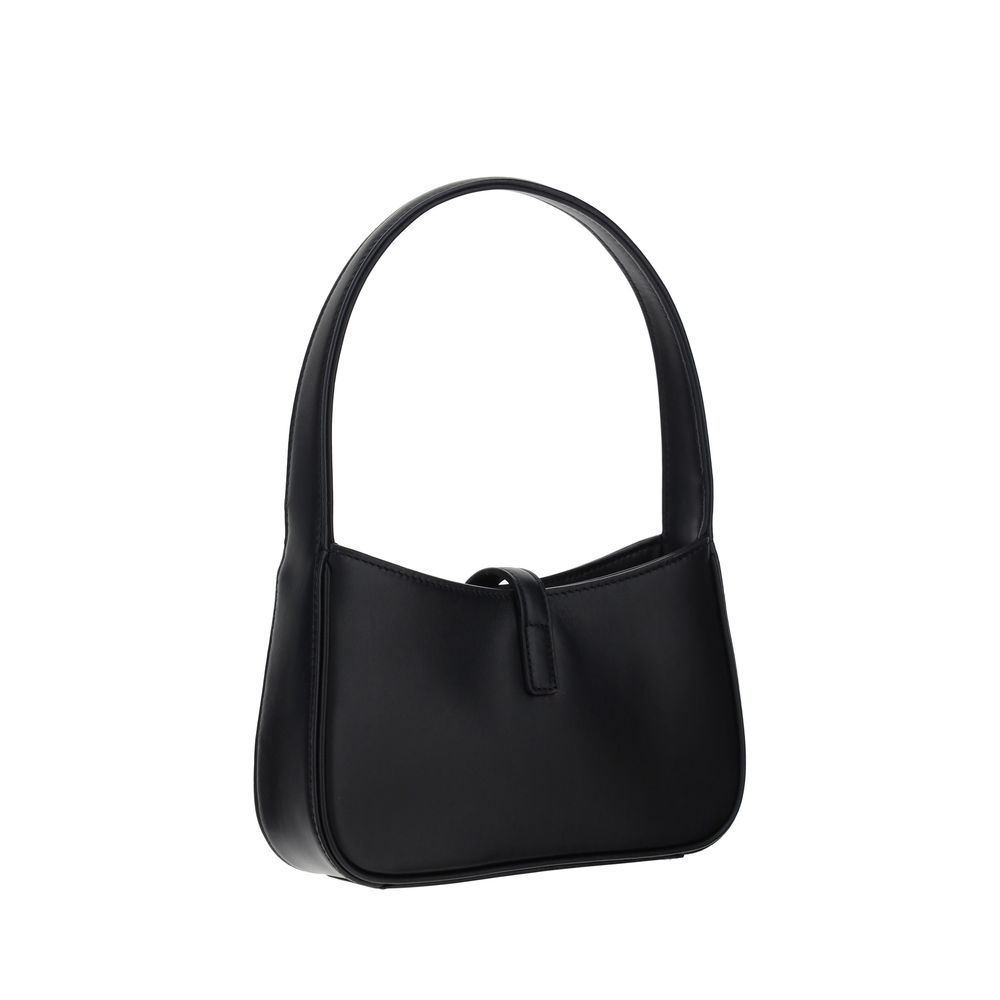 Black Calf Leather Bos Taurus Shoulder Bag