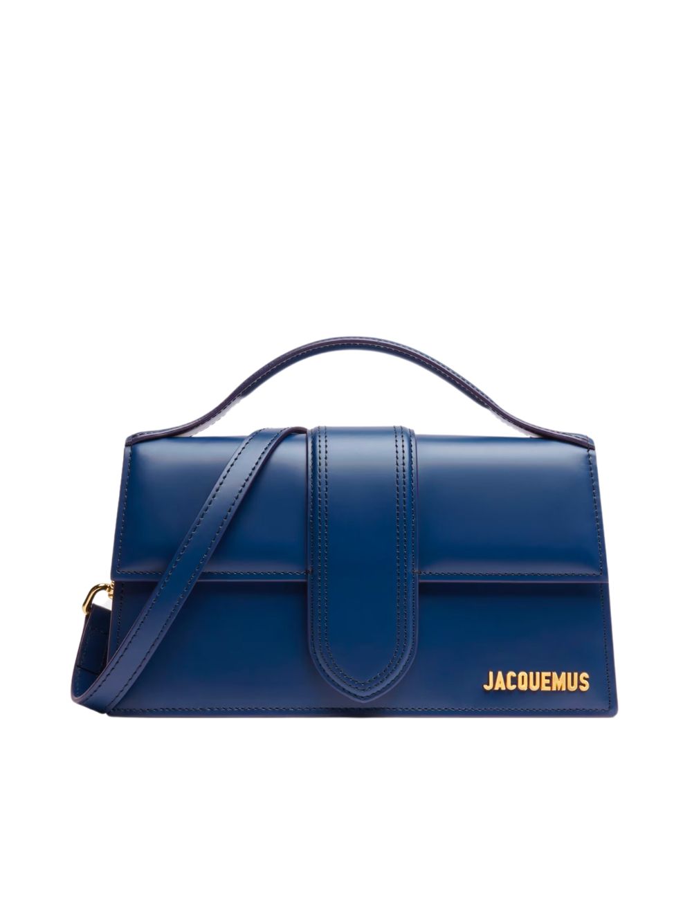 Dark Navy Leather Le Grand Bambino Handbag