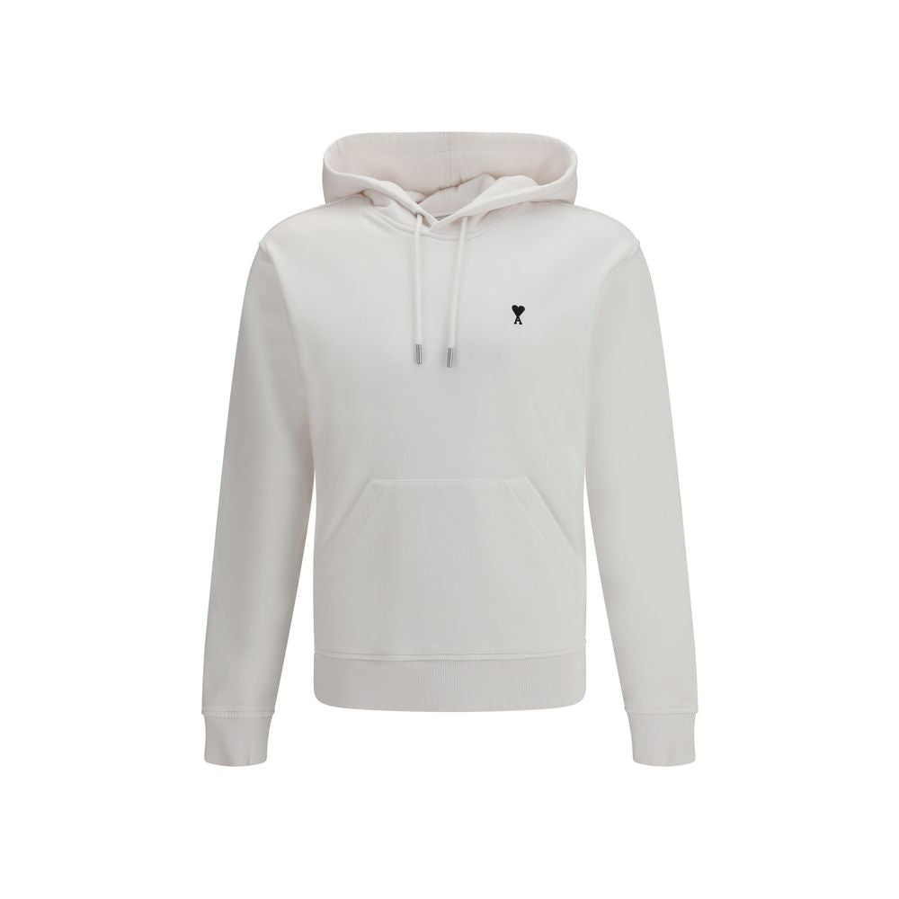 White Cotton Hoodie