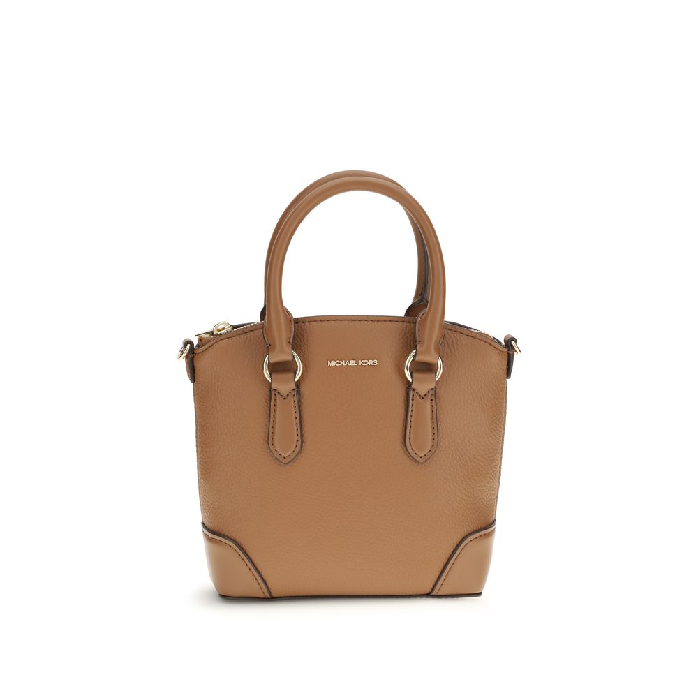 Beige Calf Leather Bos Taurus Handbag