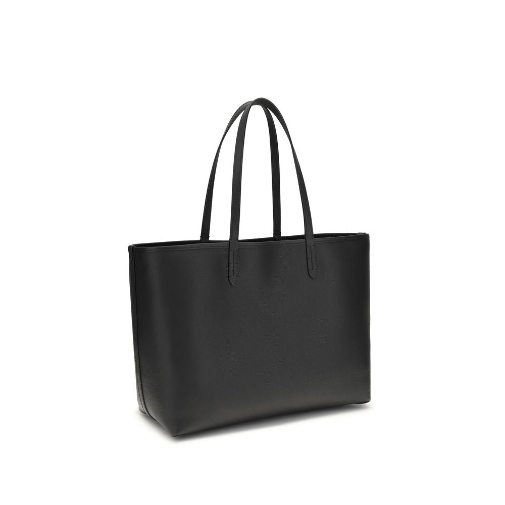Black Calf Leather Bos Taurus Tote Bag