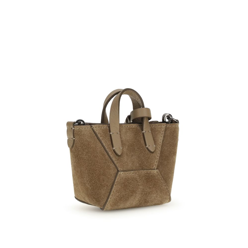 Micro Suede Shoulder Bag