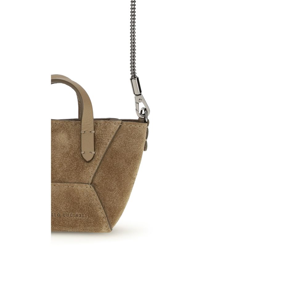 Micro Suede Shoulder Bag
