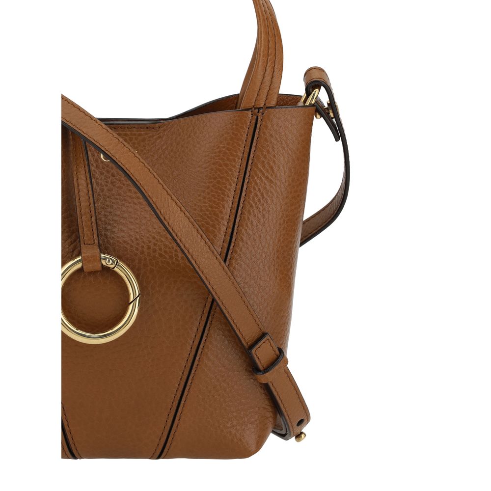 Brown Calf Leather Bos Taurus Tote Bag