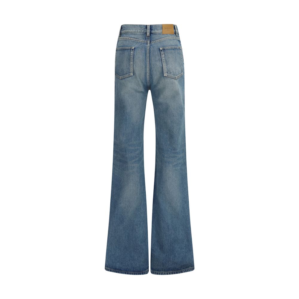 Logo-Motif Jeans S Pants