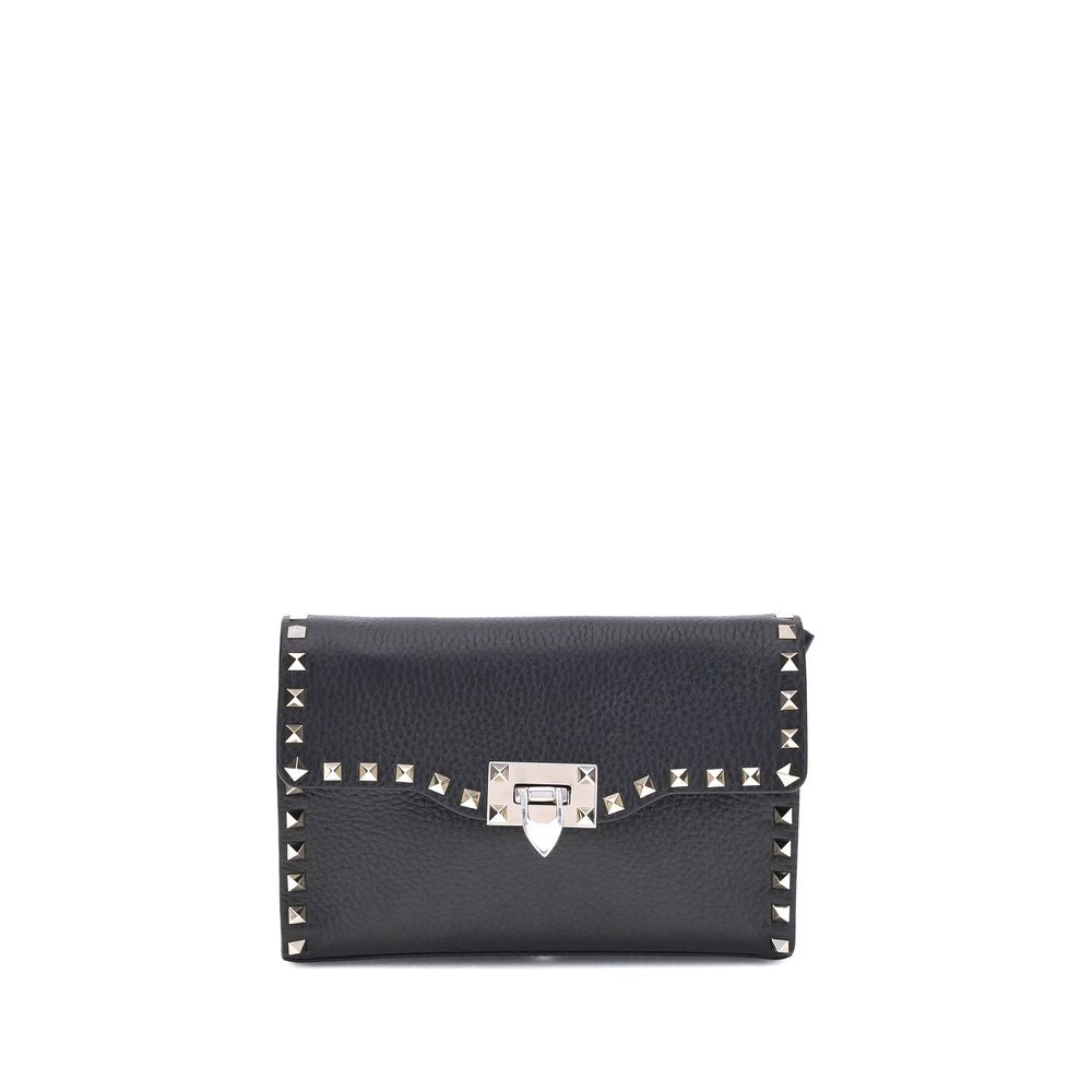 Rockstud Leather Shoulder Bag