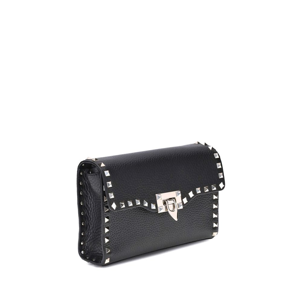 Rockstud Leather Shoulder Bag