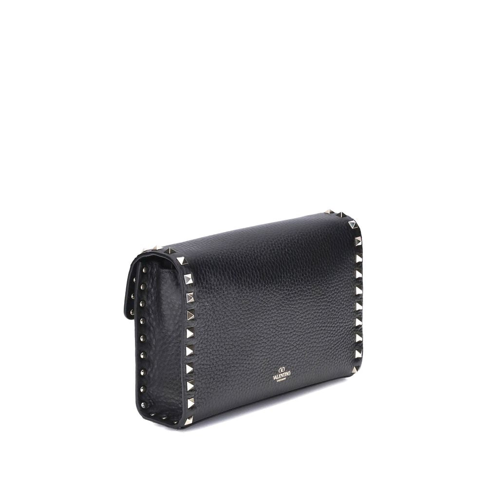 Rockstud Leather Shoulder Bag