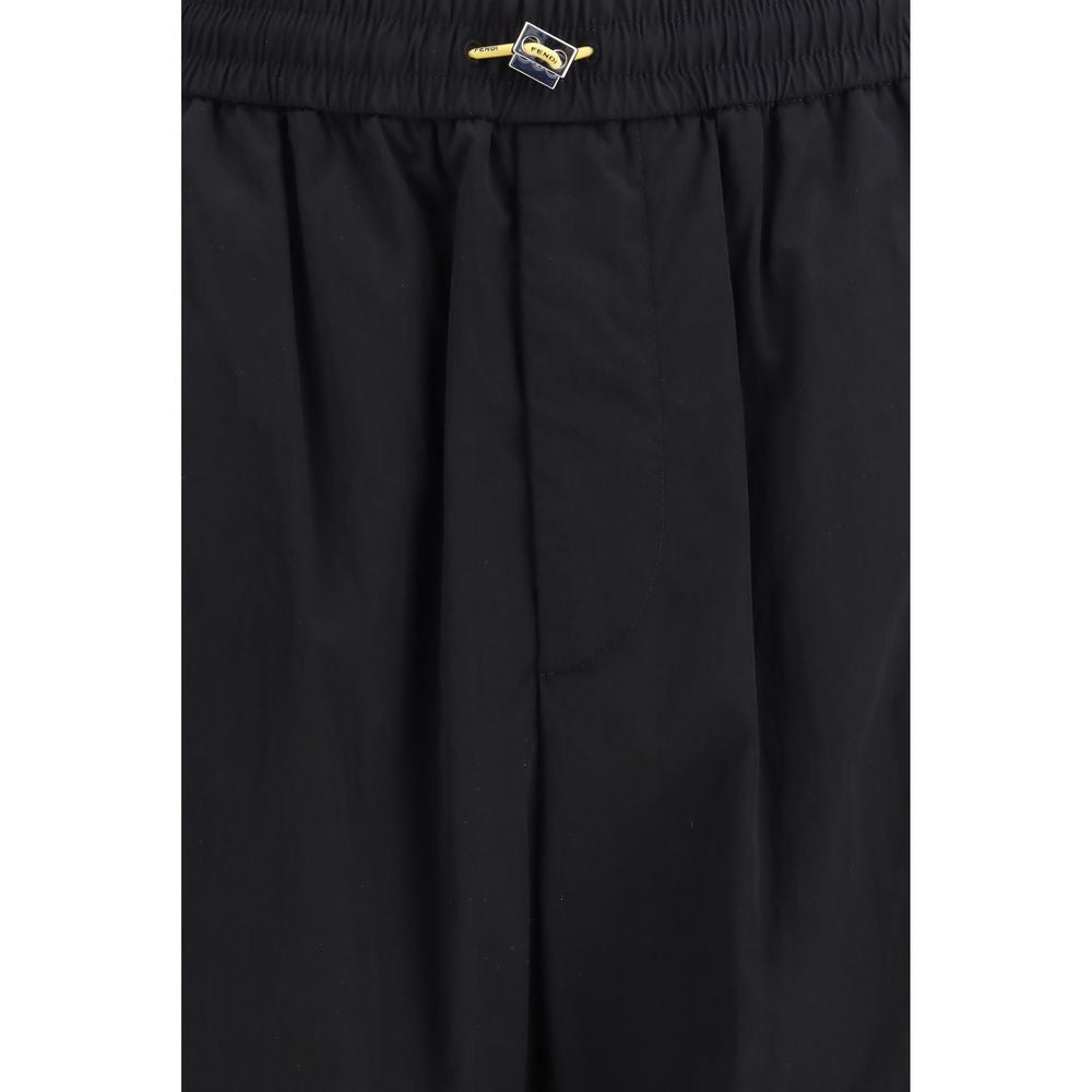 Black Gabardine Pants