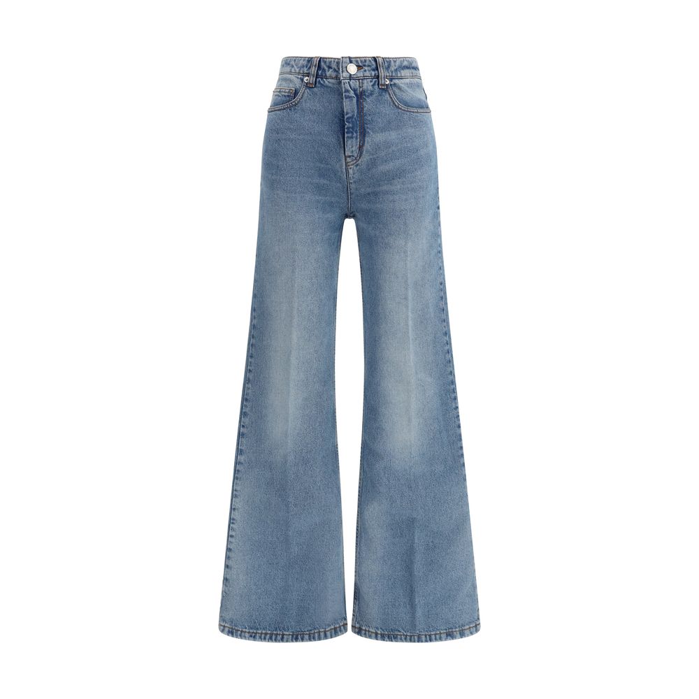 Flared Jeans in Denim