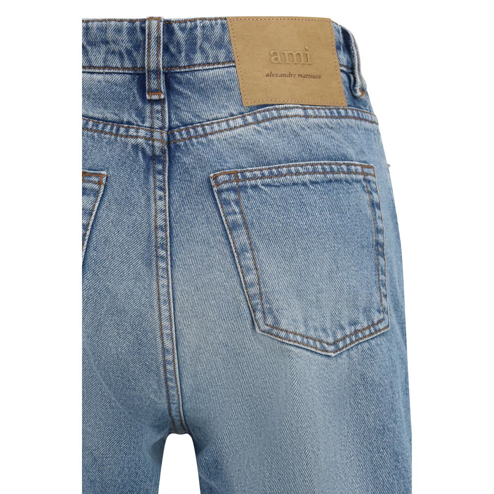 Flared Jeans in Denim