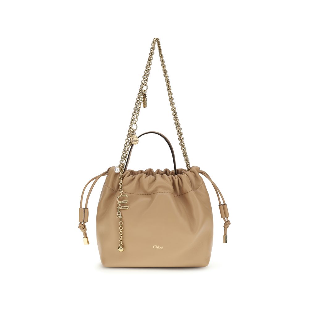 Icons Leather Chain Shoulder Bag