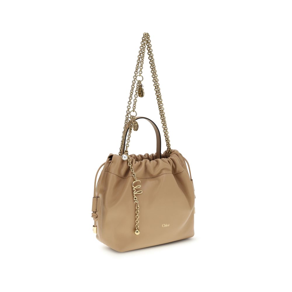 Icons Leather Chain Shoulder Bag
