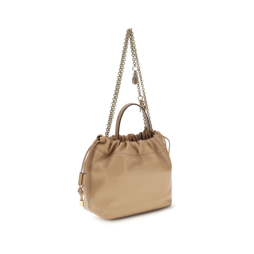 Icons Leather Chain Shoulder Bag