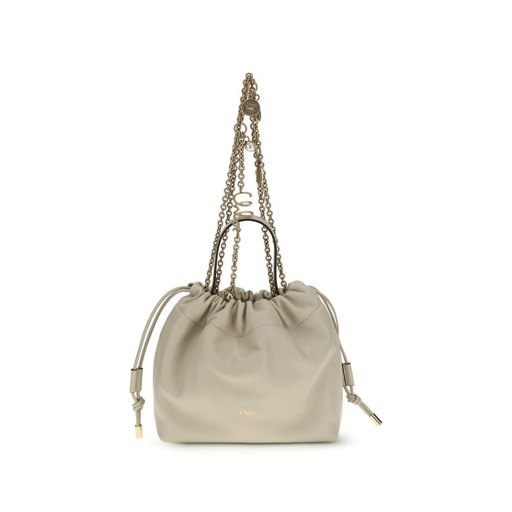 Icons Leather Chain Shoulder Bag