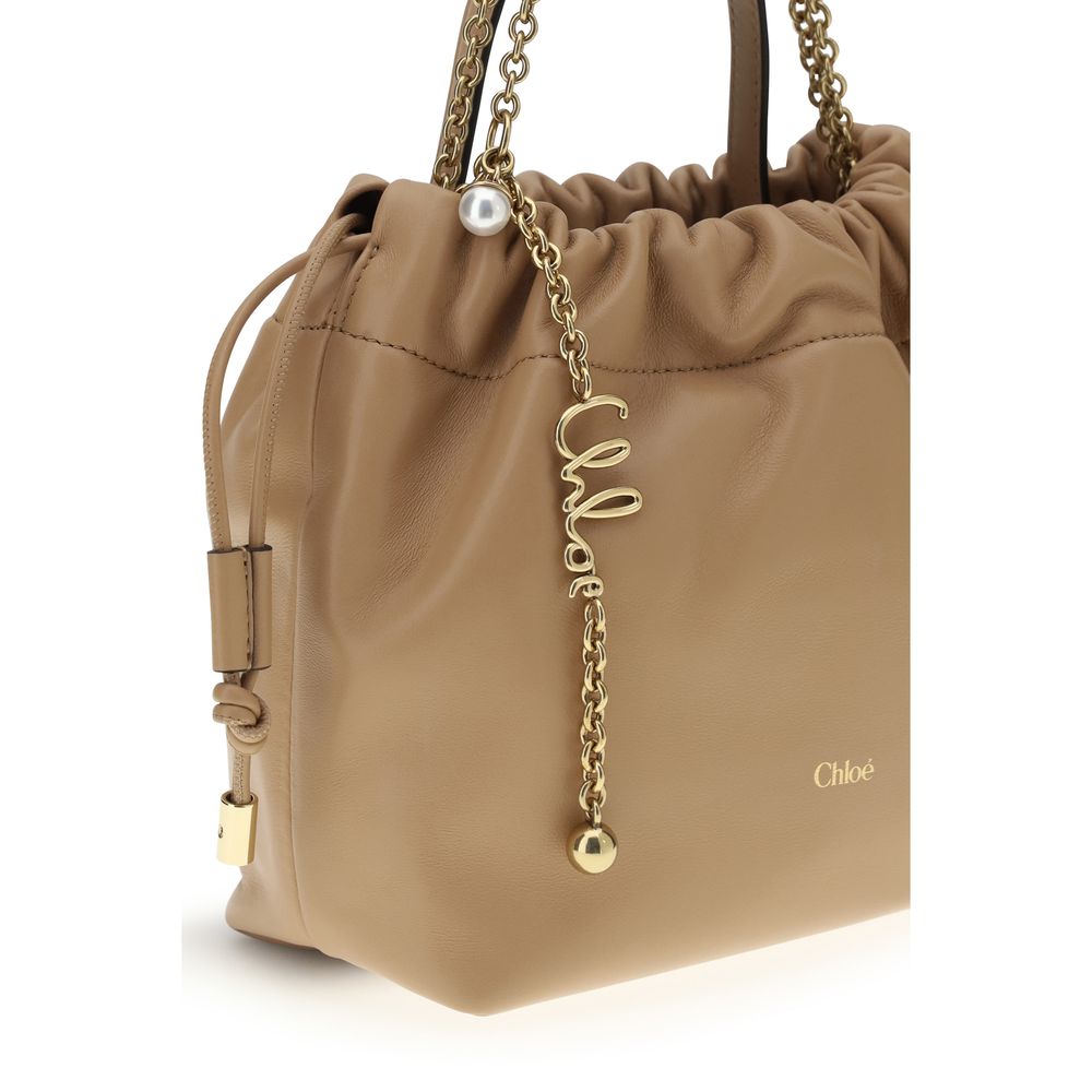 Icons Leather Chain Shoulder Bag