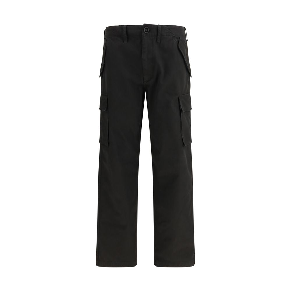 Cotton Twill Cargo Trousers