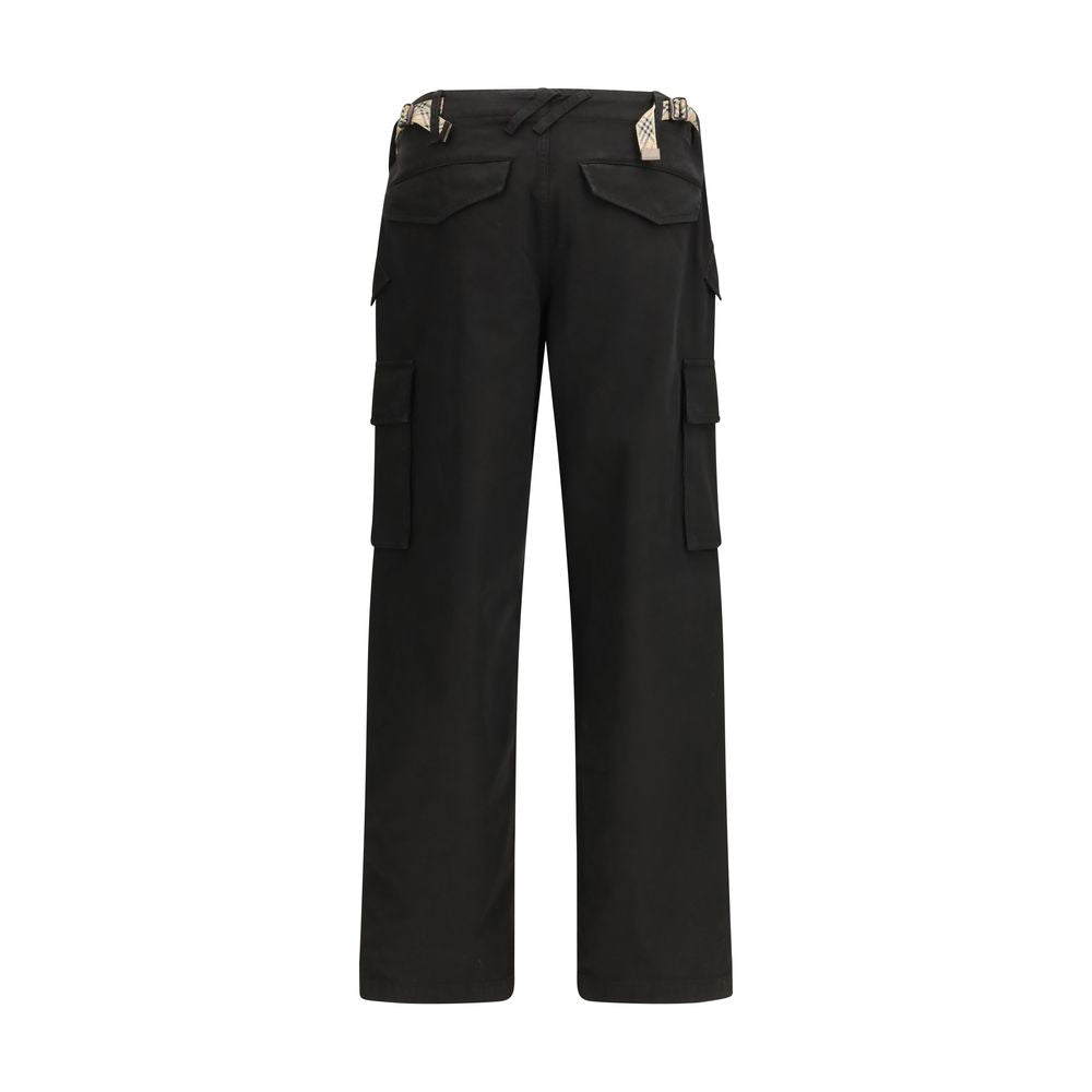 Cotton Twill Cargo Trousers
