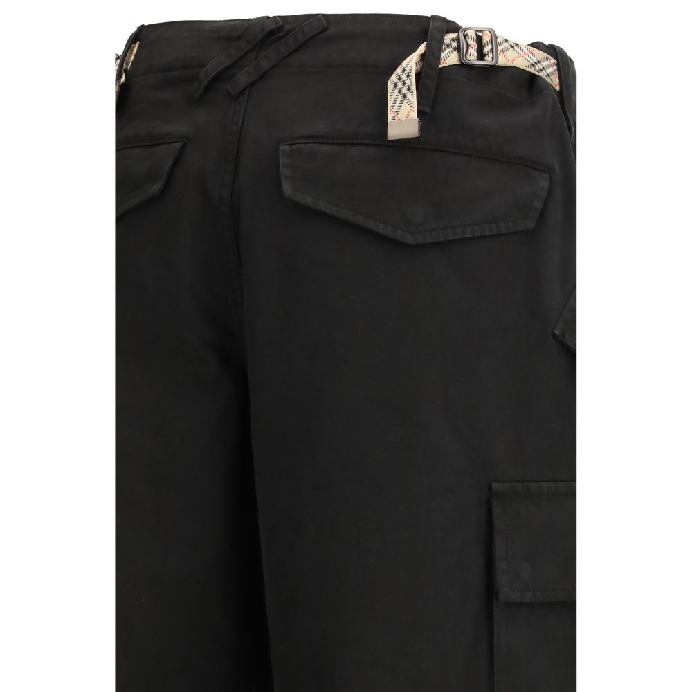 Cotton Twill Cargo Trousers
