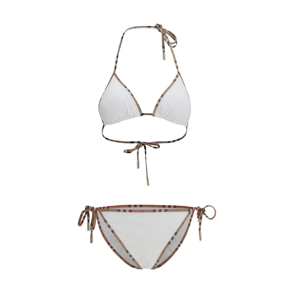 Check Detail Triangle Bikini