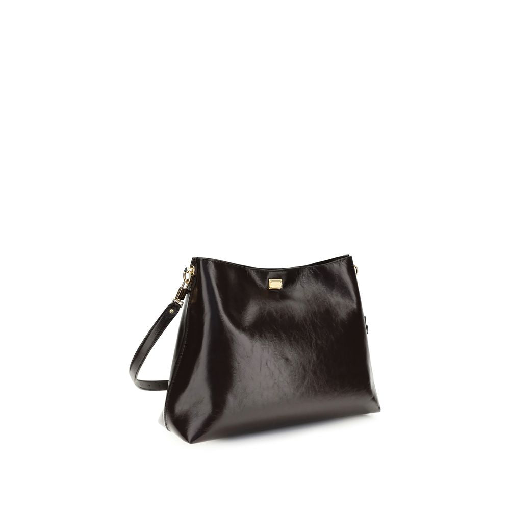 Large Vittoria Leather Shoulder Bag