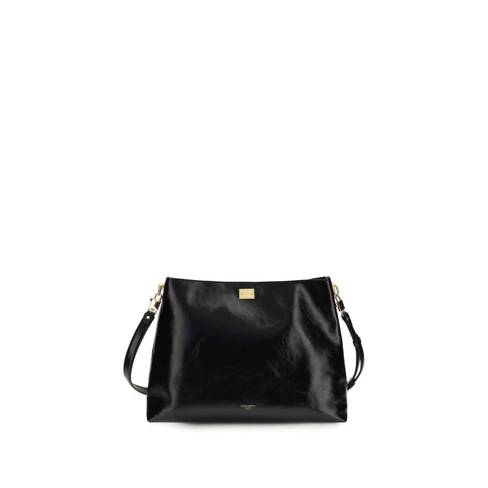 Large Vittoria Leather Shoulder Bag
