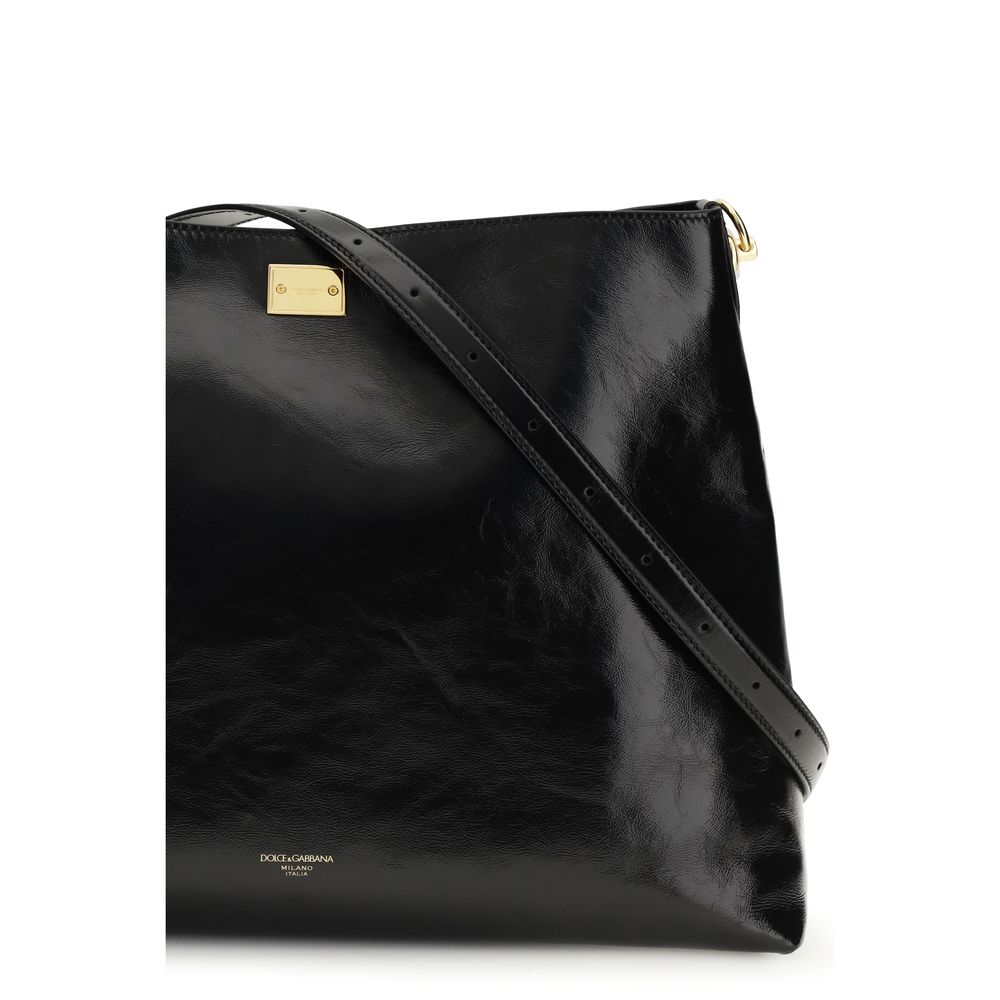 Large Vittoria Leather Shoulder Bag
