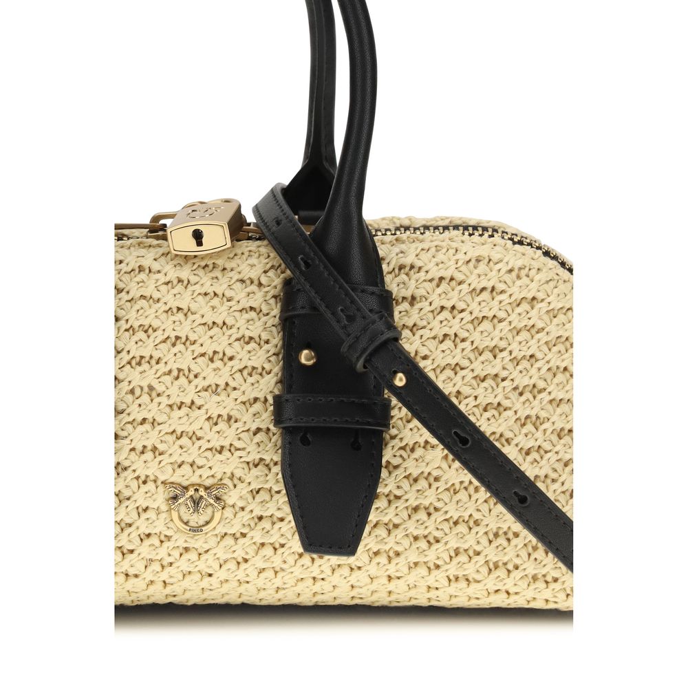 Escape Horizontal Raffia Handbag
