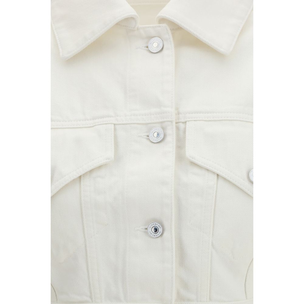 Cocoon Reversed-Effect Raw Denim Jacket