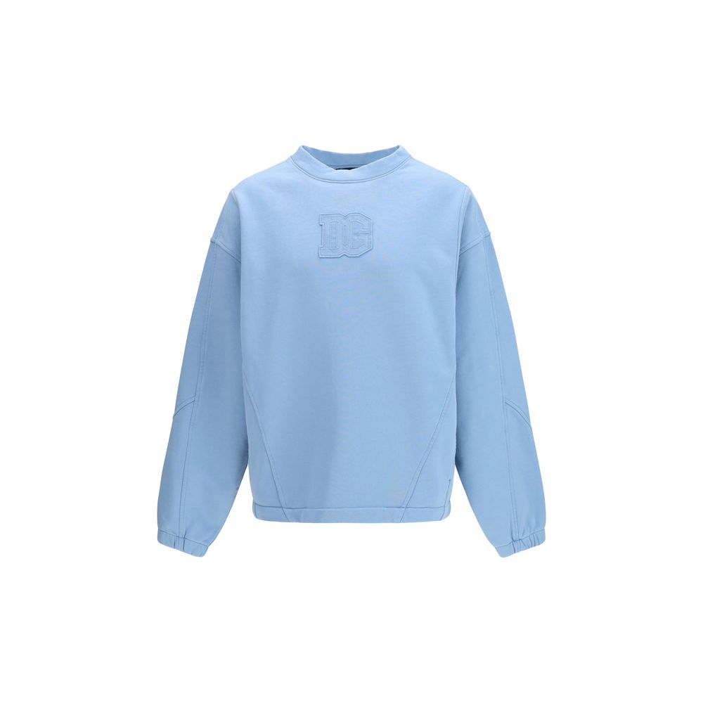 Cotton Crewneck Sweatshirt With Logo